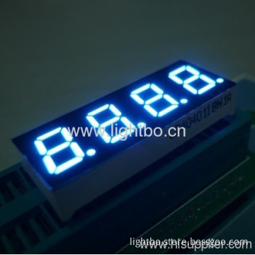 4 Digit 0.36" Ultra Bright Blue 7 Segment Led Numeric Display 